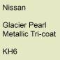 Preview: Nissan, Glacier Pearl Metallic Tricoat, KH6.